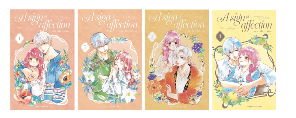 couvertures du shōjo manga,a sign of affection