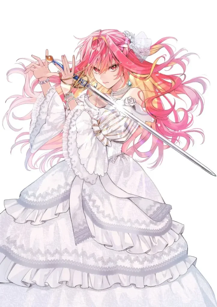 L'héroïne du manga Anna et le prince d'Albion